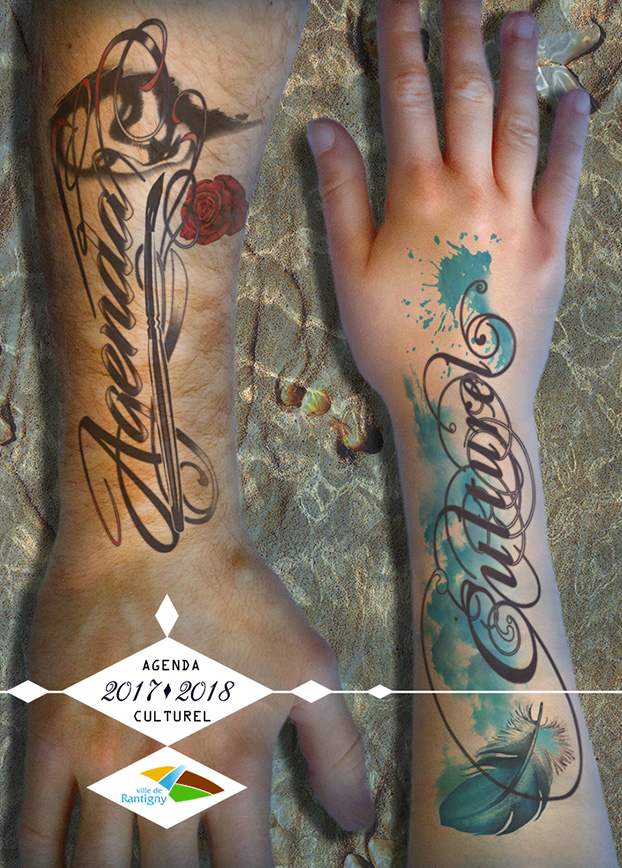 bras tatoués